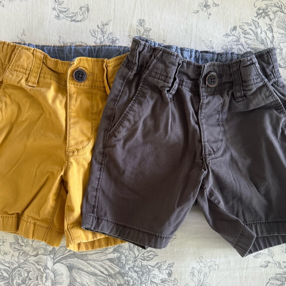 2 Pairs of Oshkosh Shorts; Size 2T
